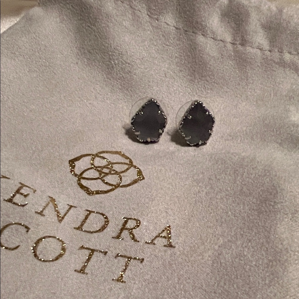 Kendra Scott Tessa Slate Stud Earrings